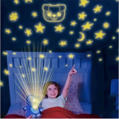 Peluche Mágico StarBelly™ – Con Luces, Canciones y Proyección de Estrellas