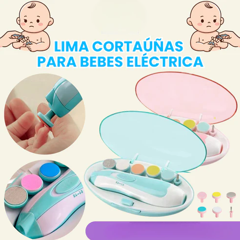 Lima cortauñas eléctrica para bebés