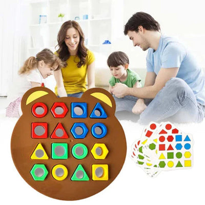 Juguete Puzzle Montessori – Formas Geométricas